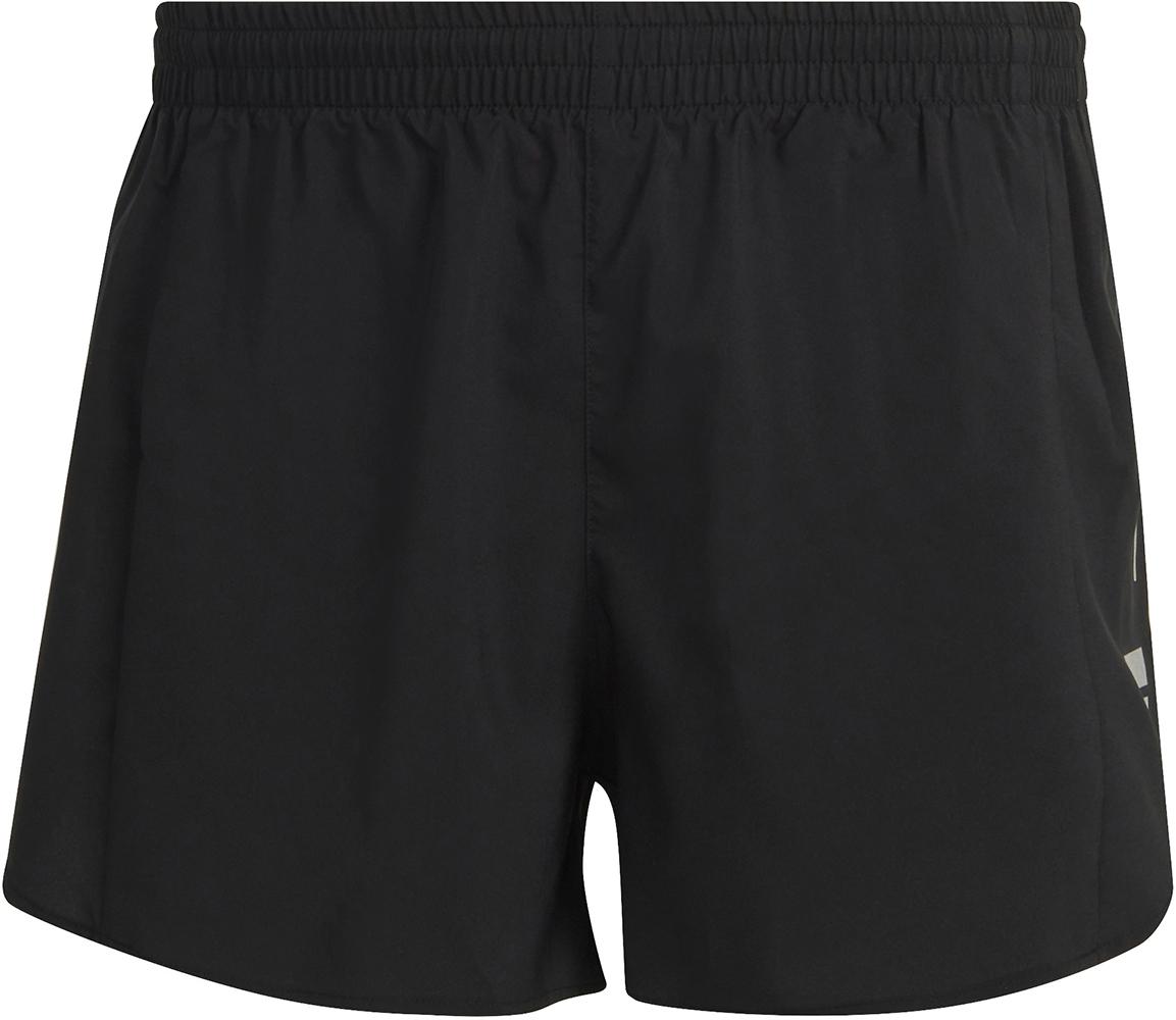Adidas Own The Run Split Shorts - Black
