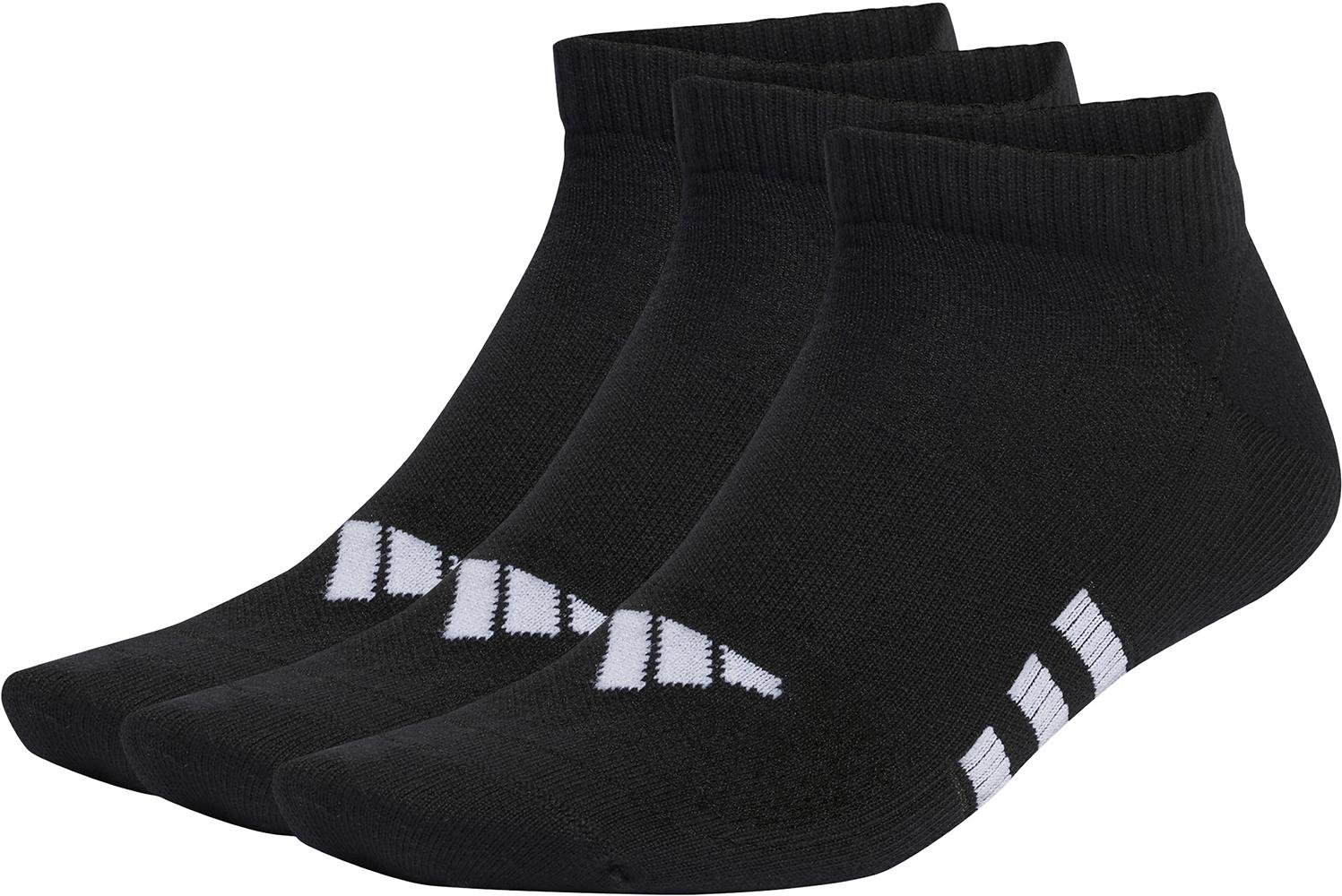 Adidas Performace Light No Show 3p Socks - Black/black/black