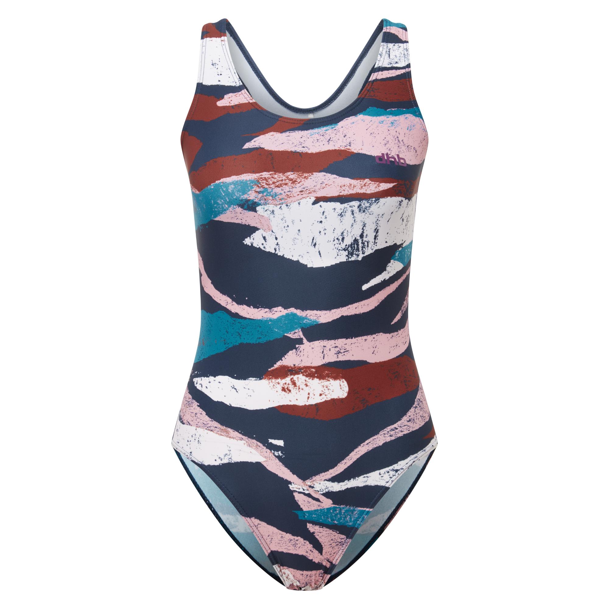 Dhb Moda Womens Muscleback Swimsuit (giola) - Navy Blazer