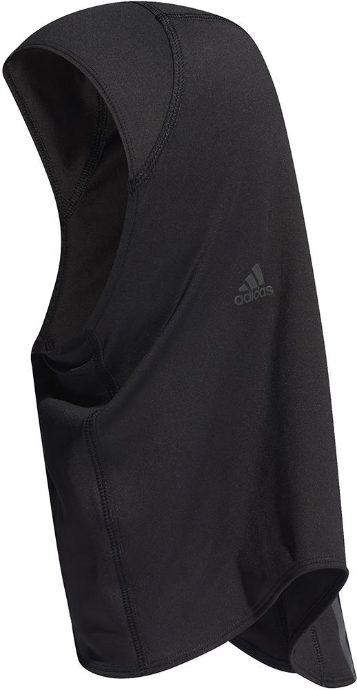 Adidas Run Icon 3 Stripe Hijab - Black