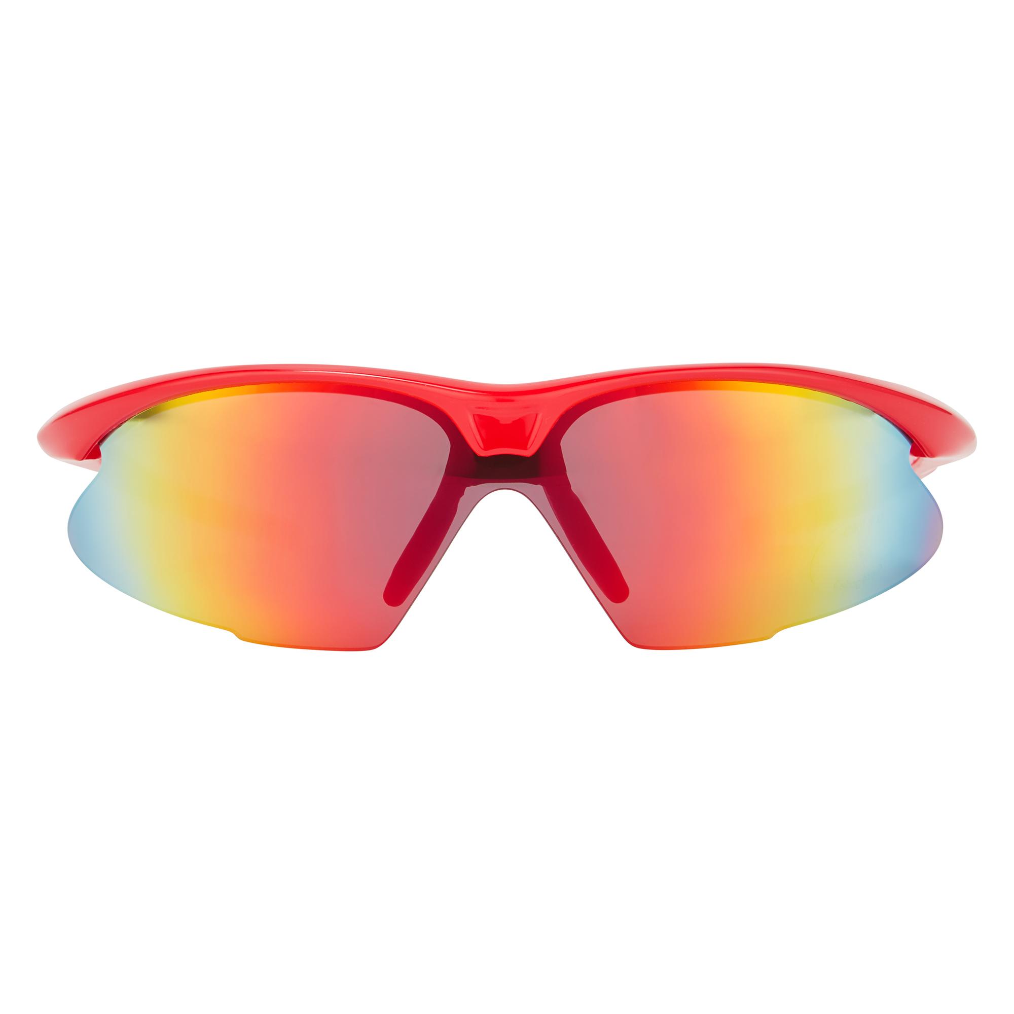 Dhb Pro Triple Lens Sunglasses - All Red