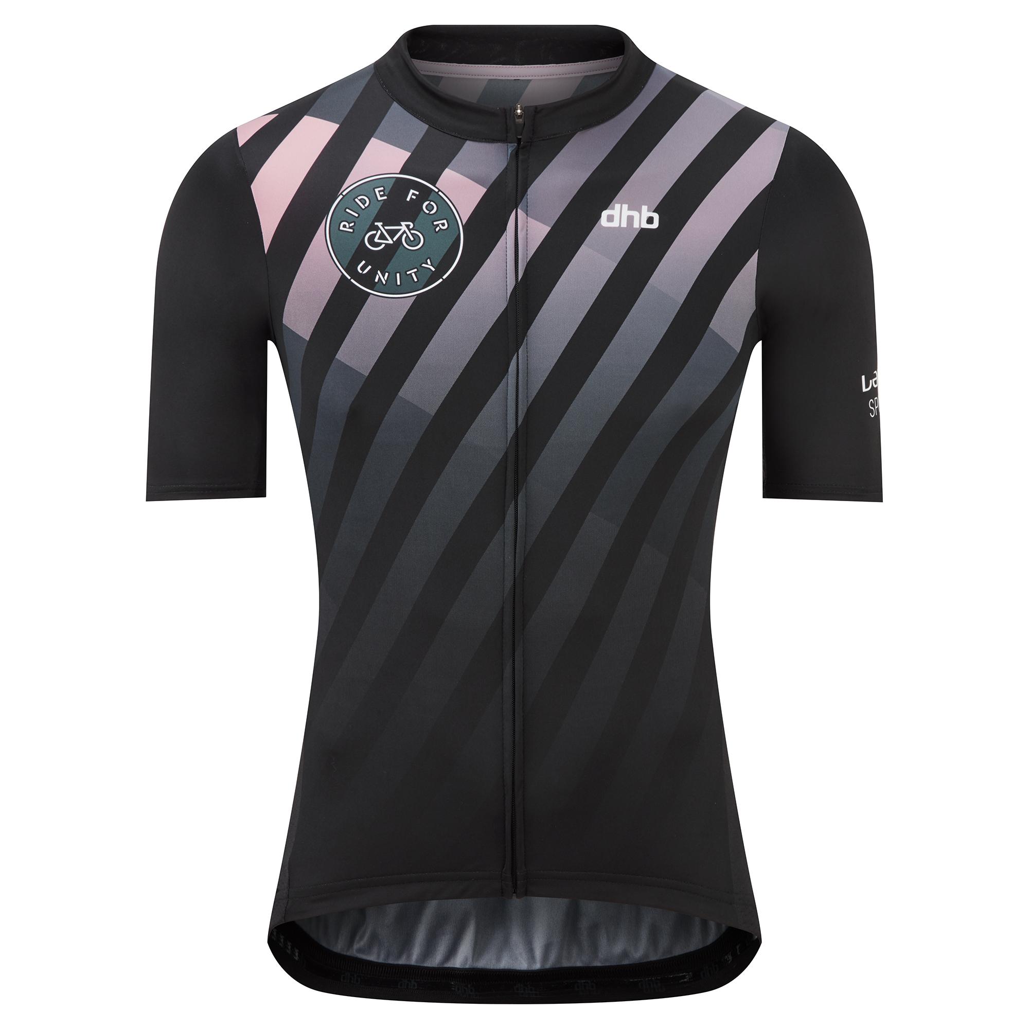 Dhb Ride For Unity Short Sleeve Jersey - Black/pink