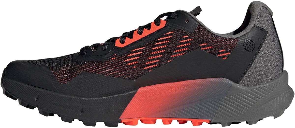 Adidas Terrex Agravic Flow 2.0 Gore-tex Trail Running Sho - Black/grey/red