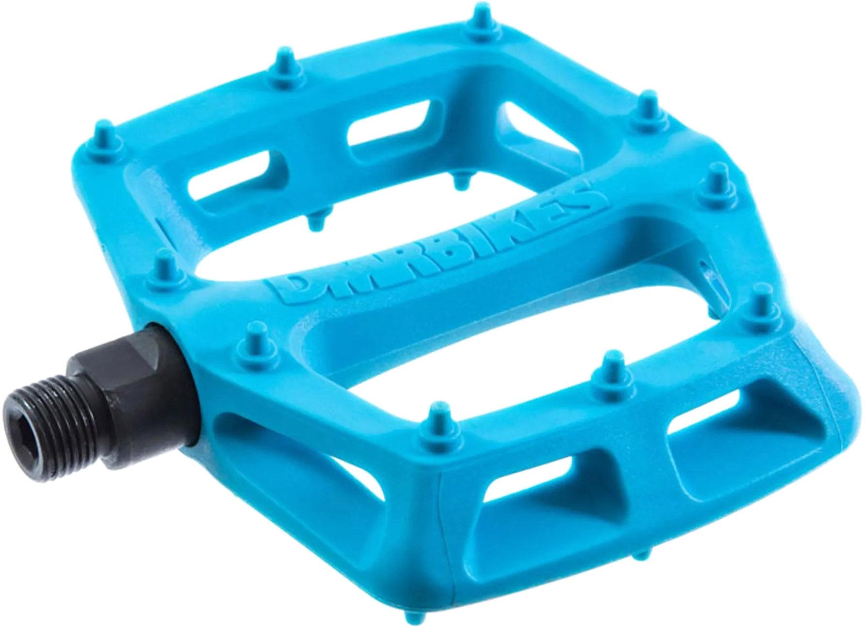 Dmr V6 Plastic Flat Pedals - Blue