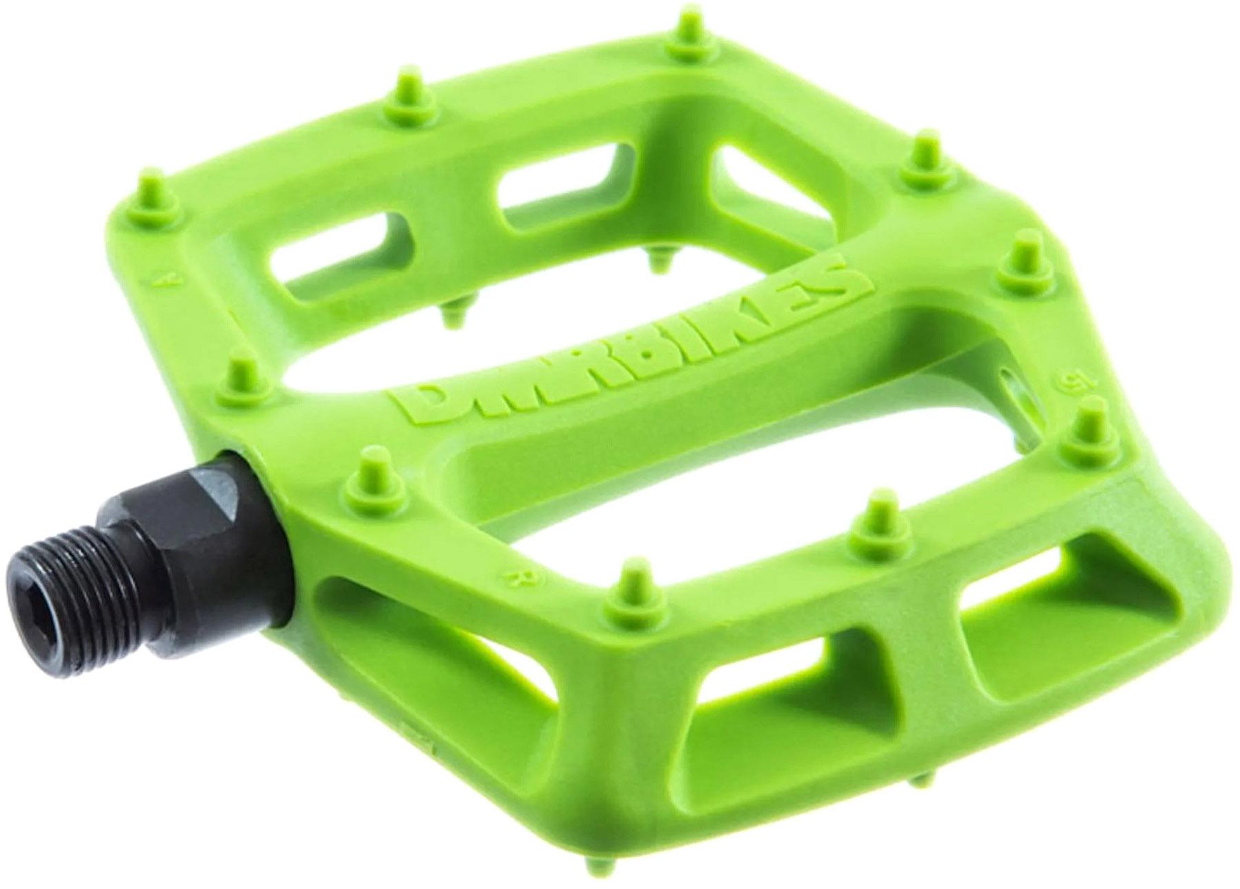 Dmr V6 Plastic Flat Pedals - Green