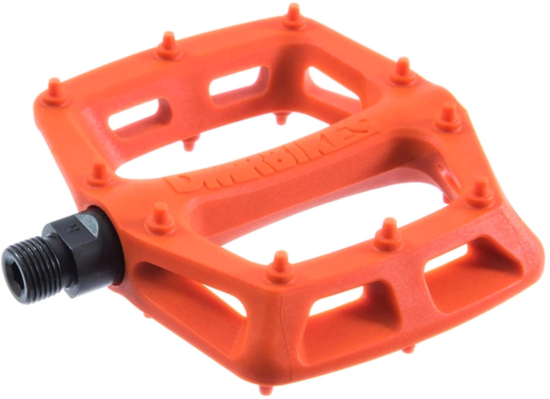 Dmr V6 Plastic Flat Pedals - Orange