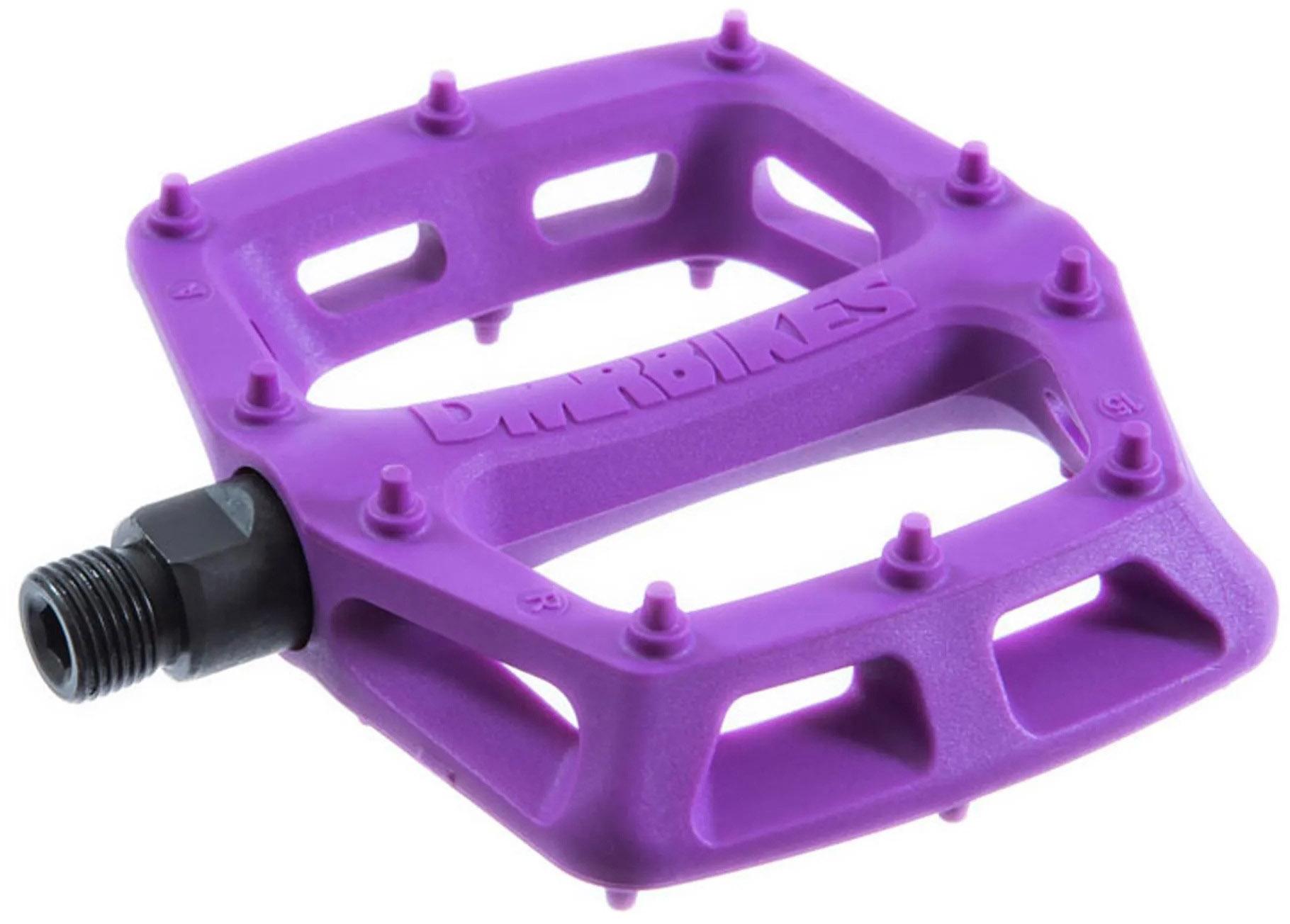 Dmr V6 Plastic Flat Pedals - Purple