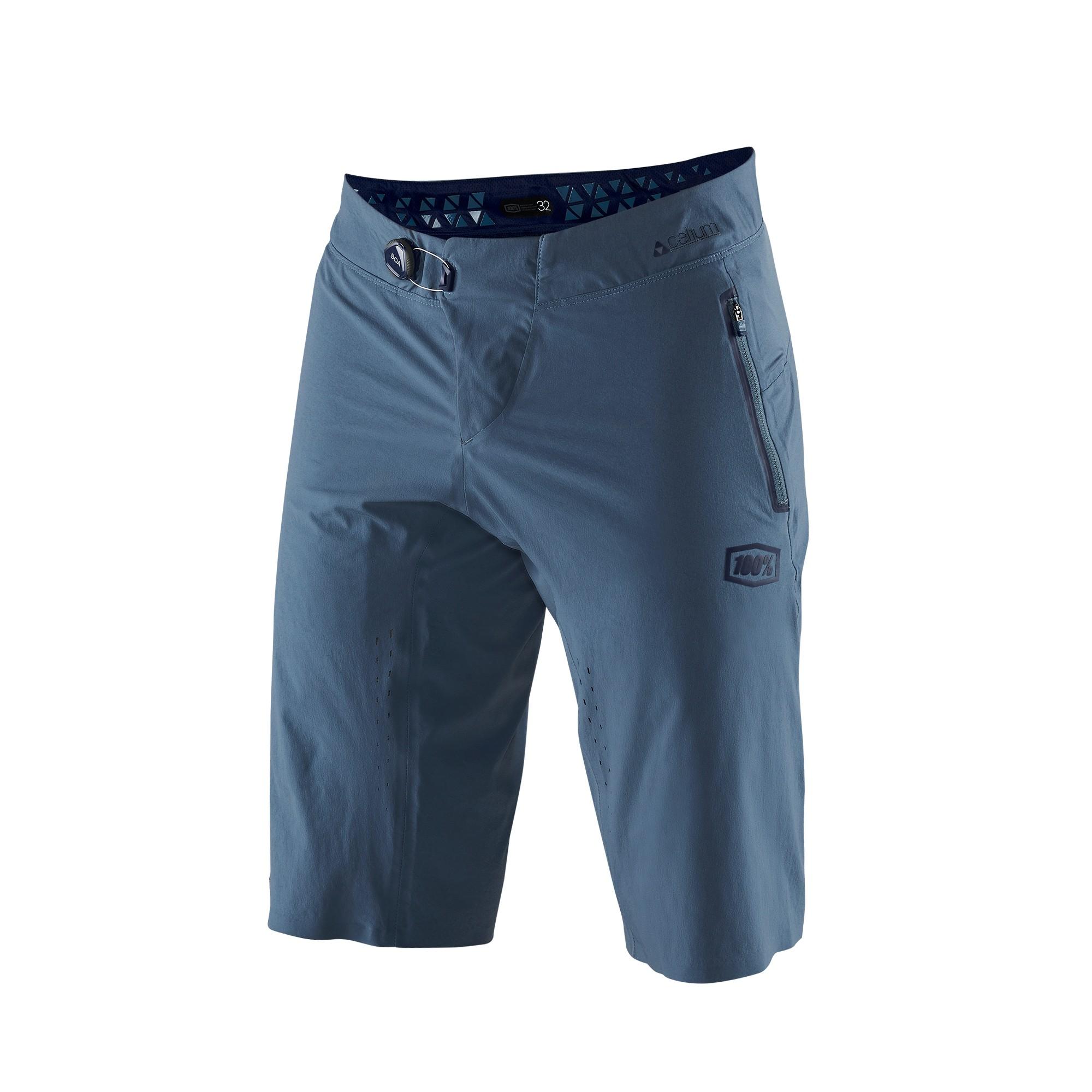 100% Celium Shorts - Slate Blue