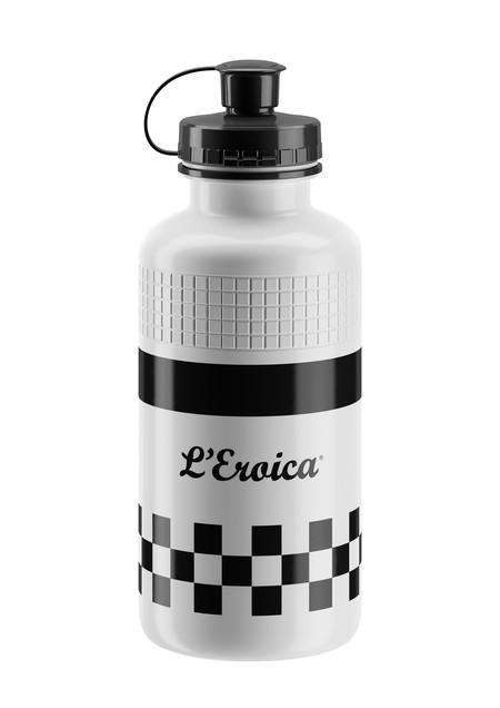 Elite Eroica Squeeze Bottle - Black/white