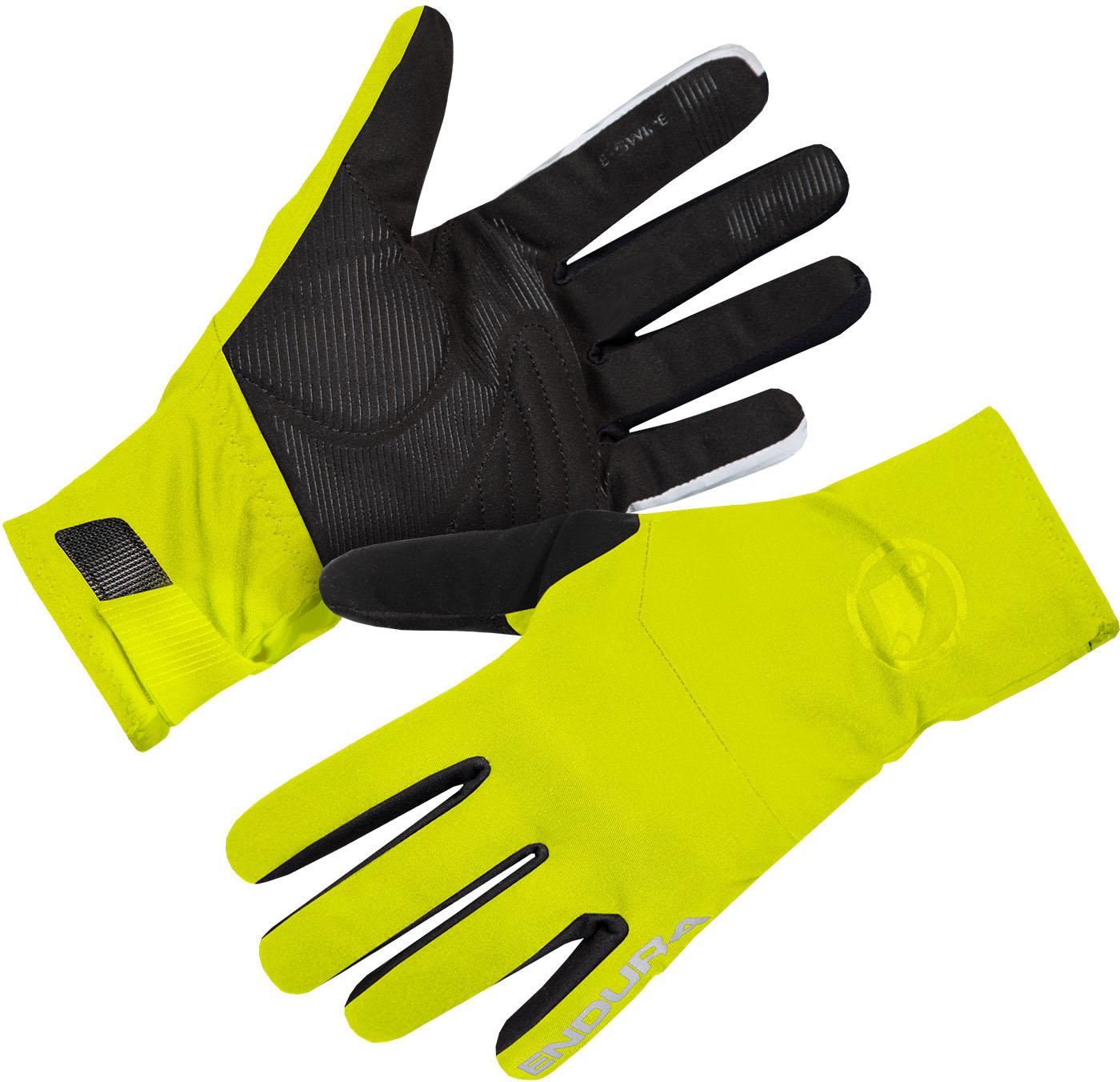 Endura Deluge Waterproof Gloves - Hi-viz Yellow