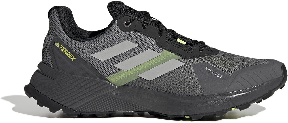 Adidas Terrex Soulstride Rain.rdy Trail Running Shoes - Grey Four/grey Two/pulse Lime