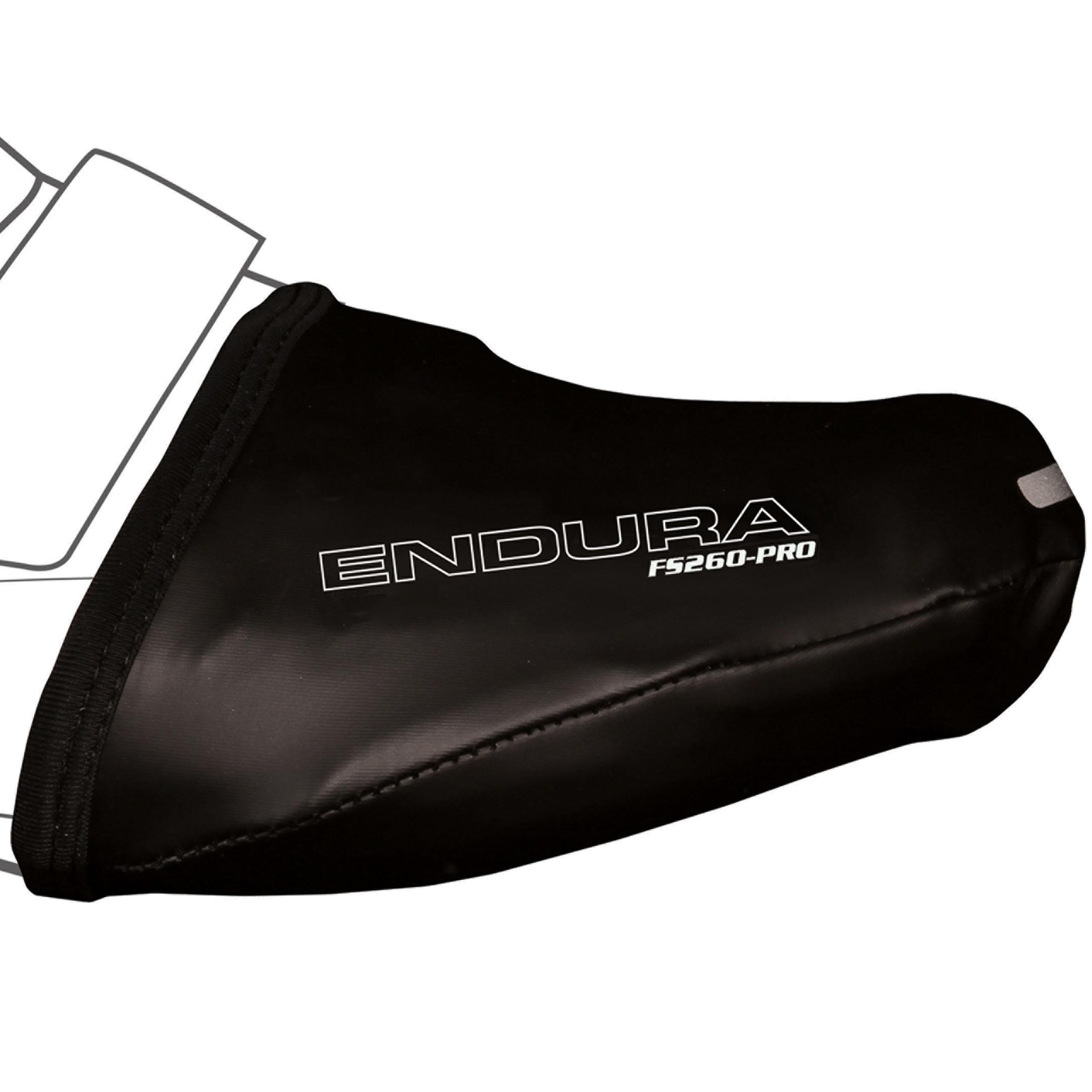 Endura Fs260 Pro Slick Overshoe Toe Cover - Black