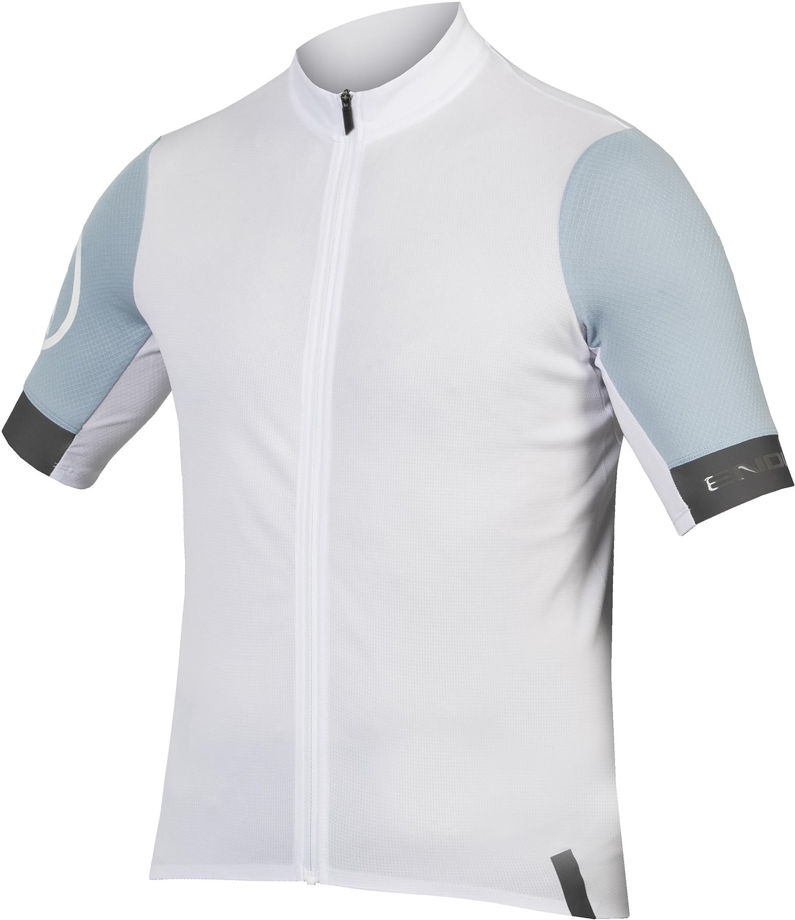 Endura Fs260 Short Sleeve Cycling Jersey - White