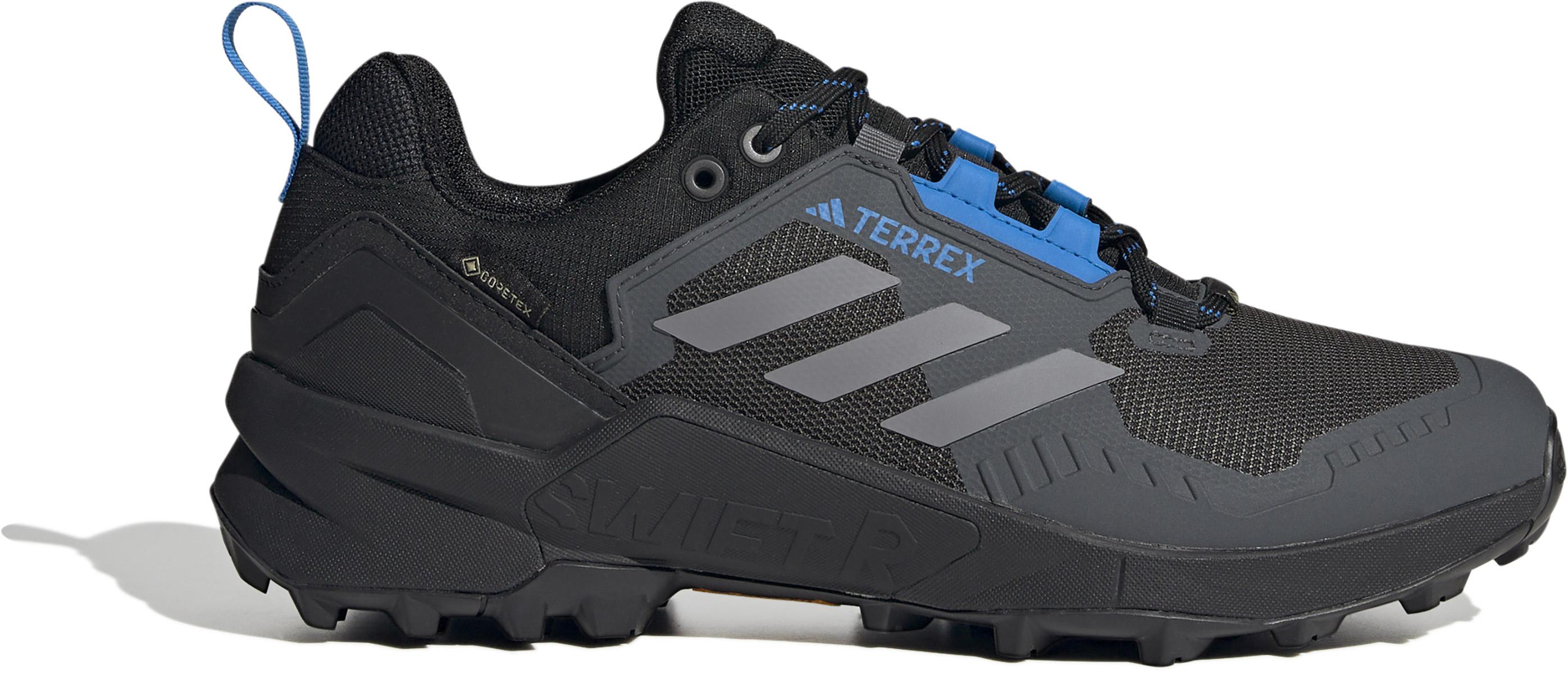 Adidas Terrex Swift R3 Gore-tex Hiking Shoes - Core Black/grey Three/blue Rush