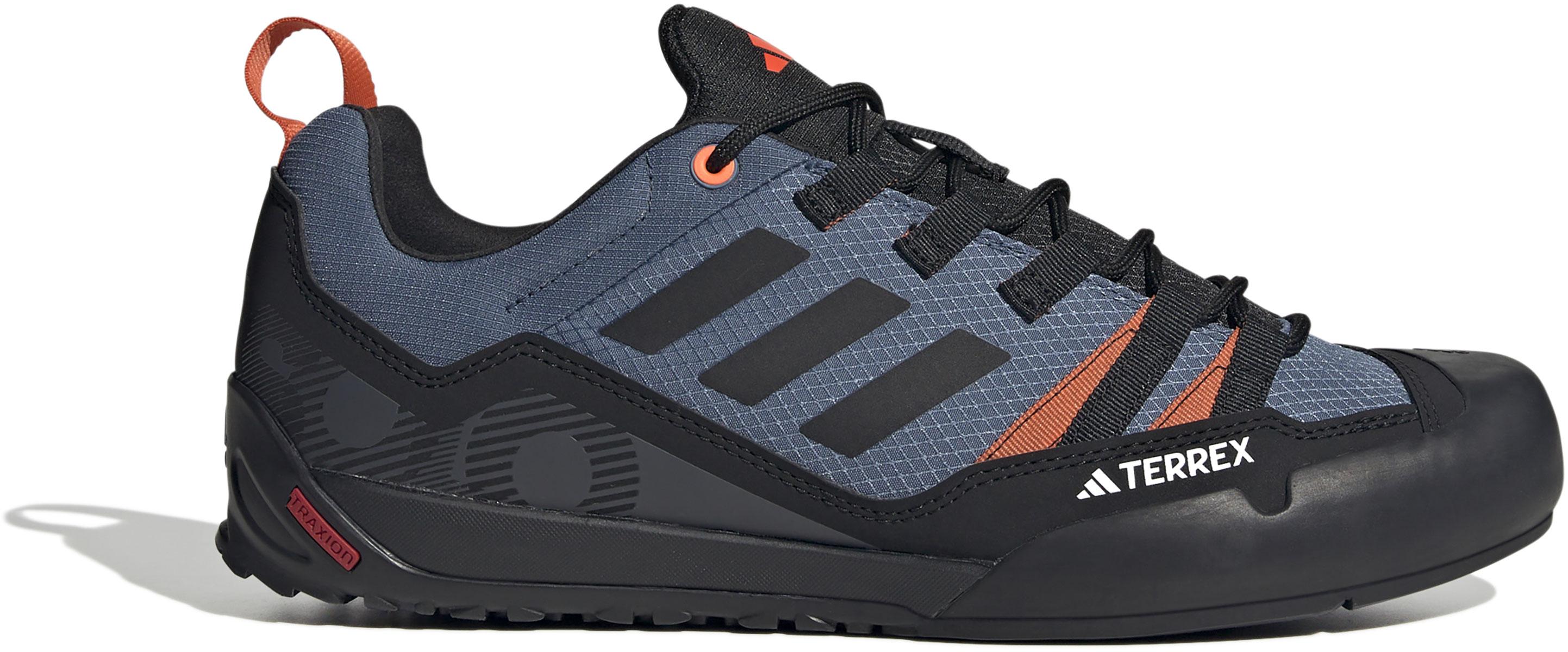 Adidas Terrex Swift Solo Approach Shoes - Wonder Steel/core Black/semi Impact Orange