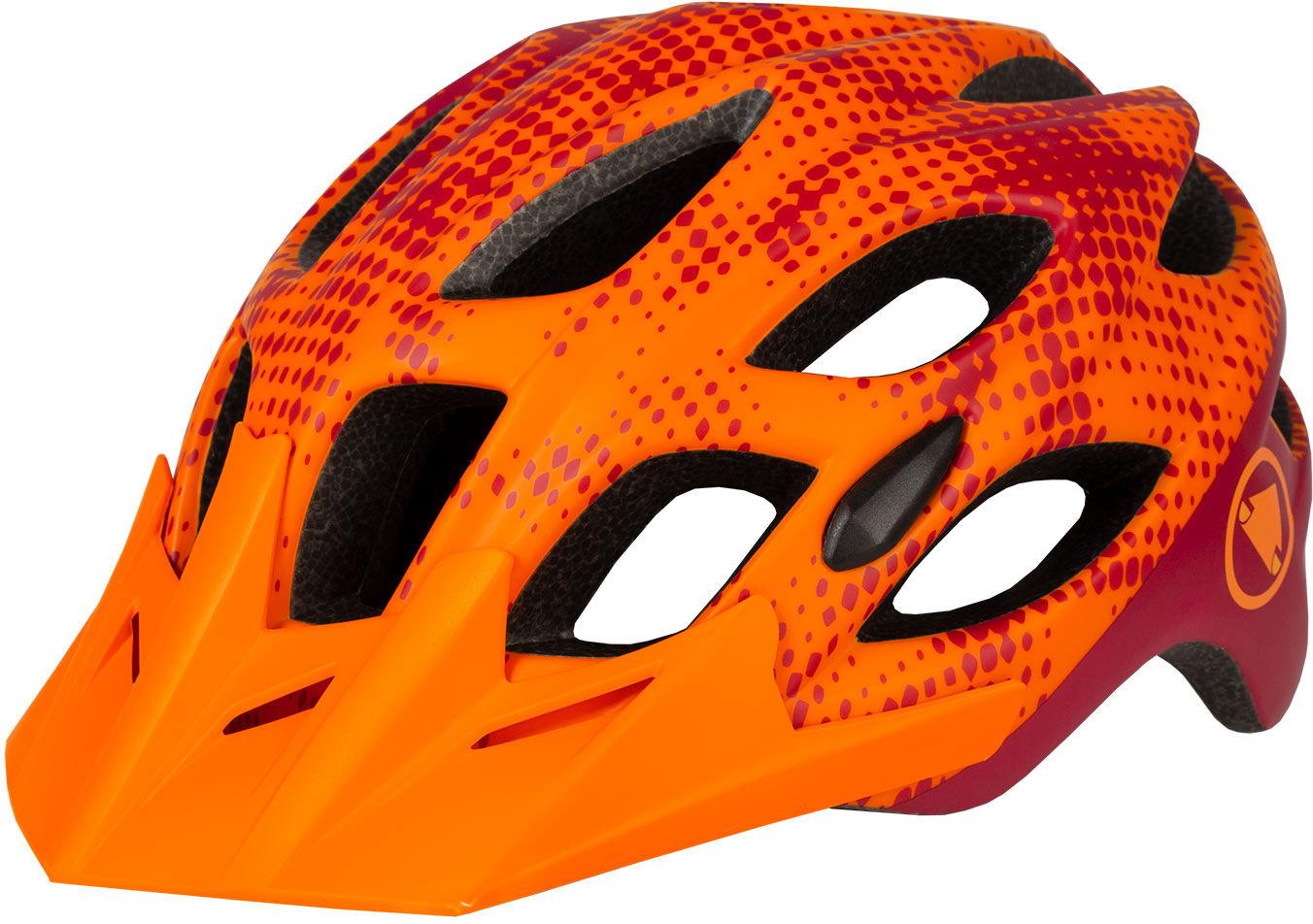 Endura Hummvee Youth Helmet - Tangerine