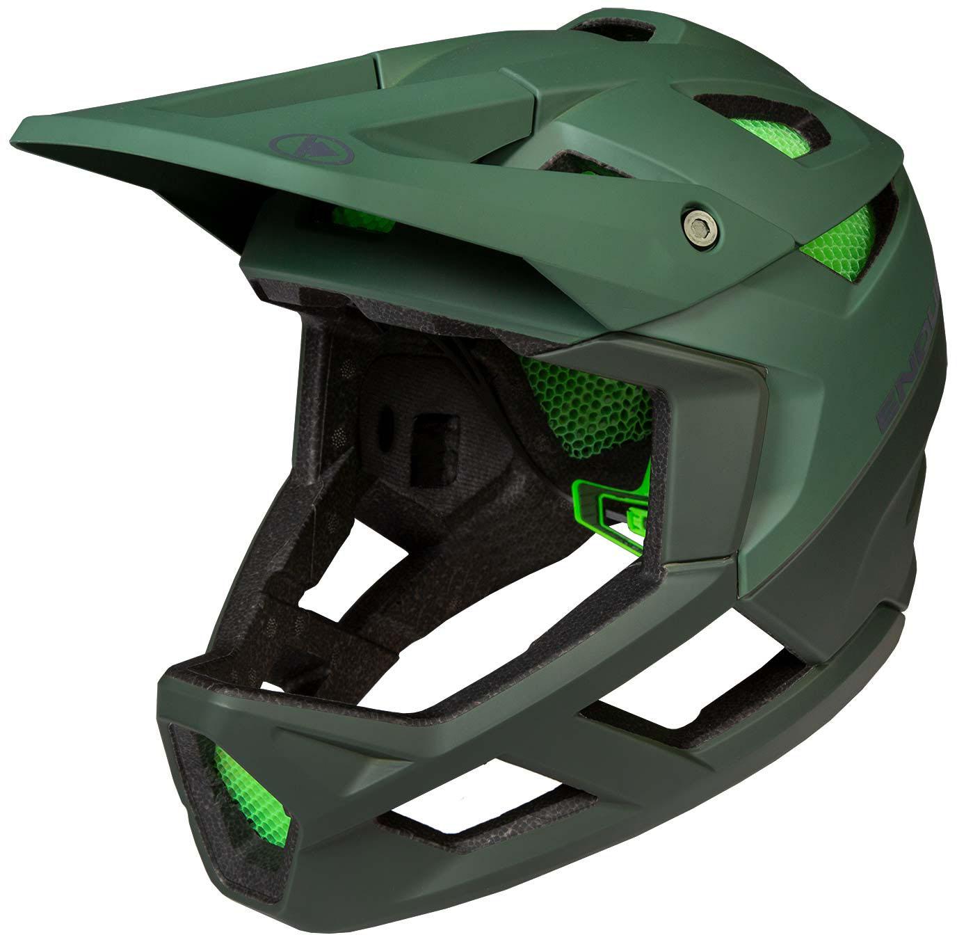Endura Mt500 Full Face Helmet - Forest Green
