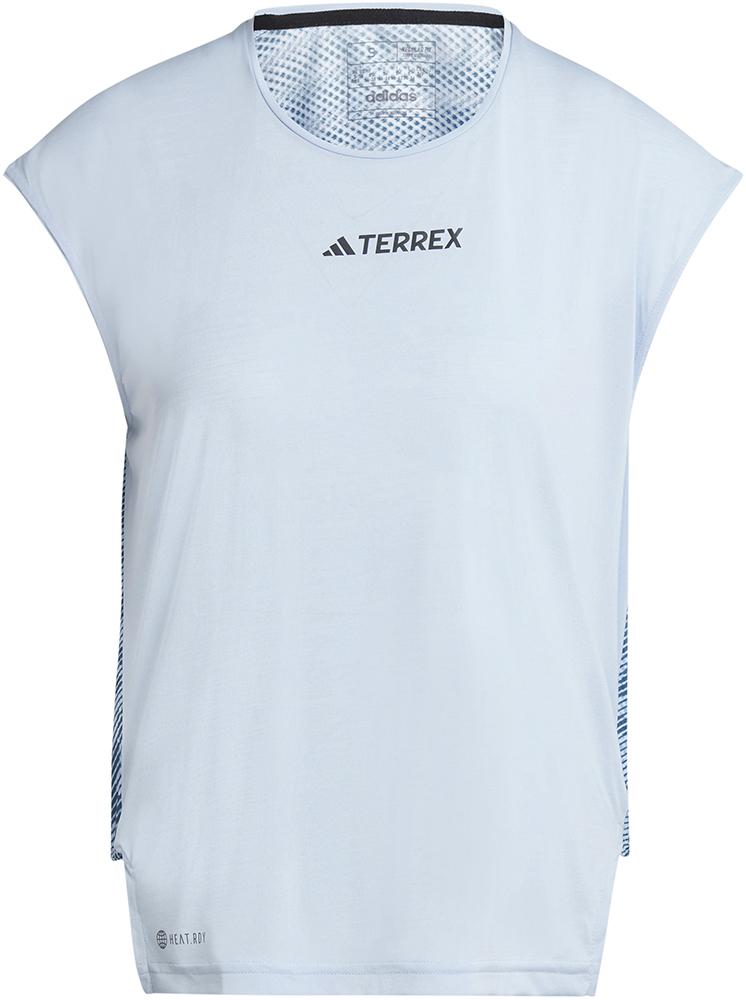 Adidas Terrex Womens Agravic Pro Tee - Blue Dawn/wonder Steel