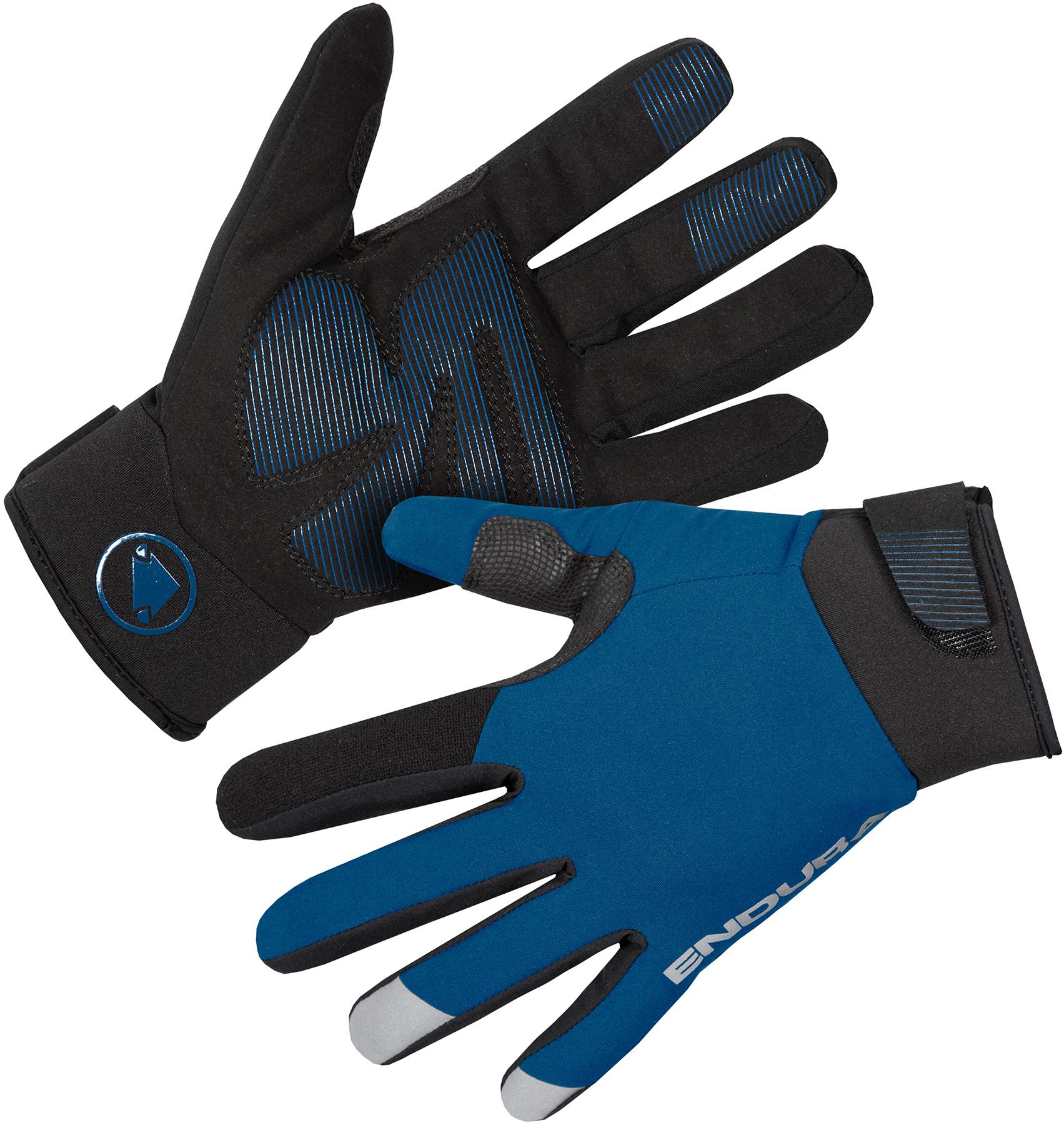 Endura Strike Waterproof Gloves - Blueberry