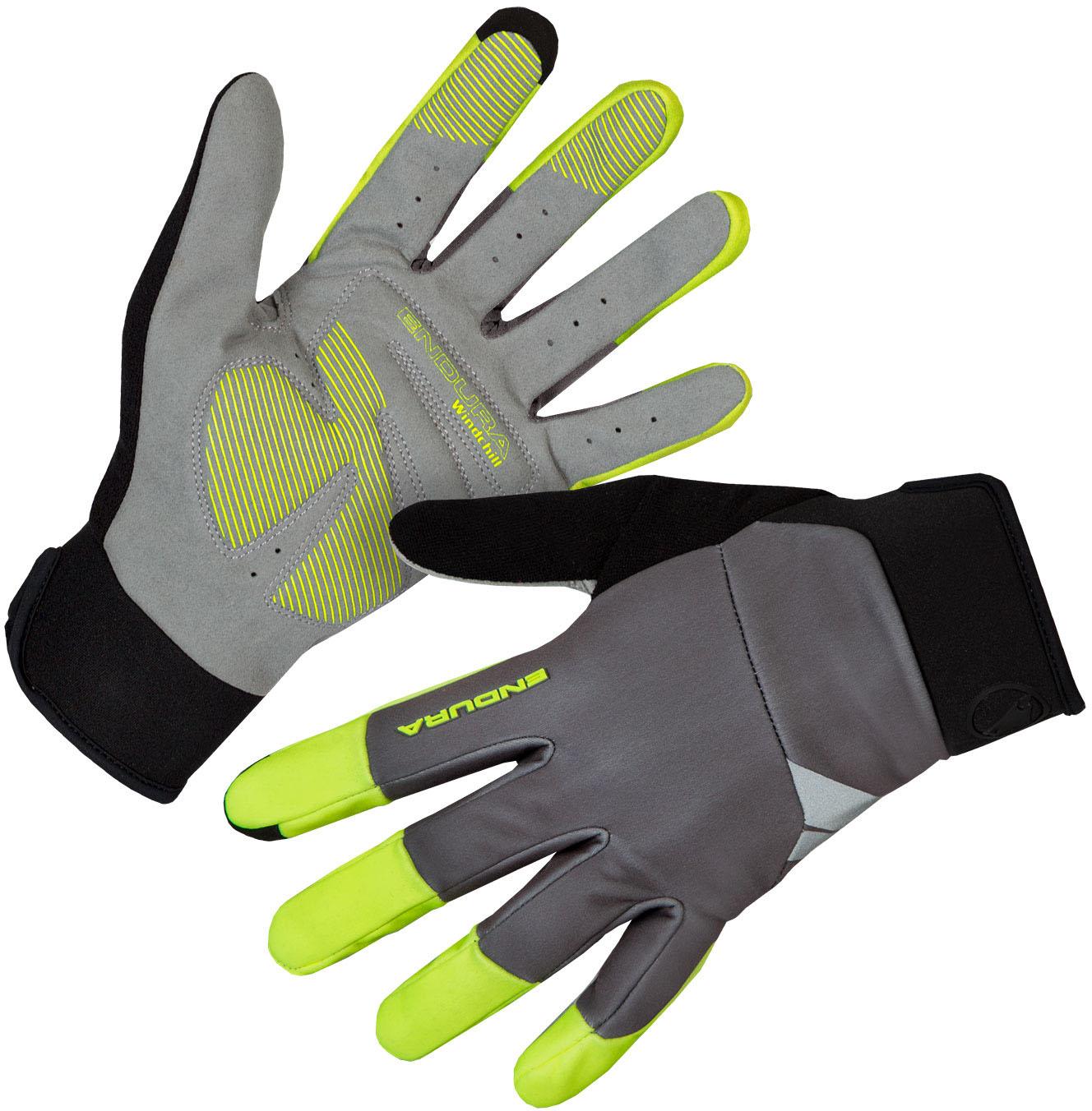 Endura Windchill Gloves - Hi-viz Yellow