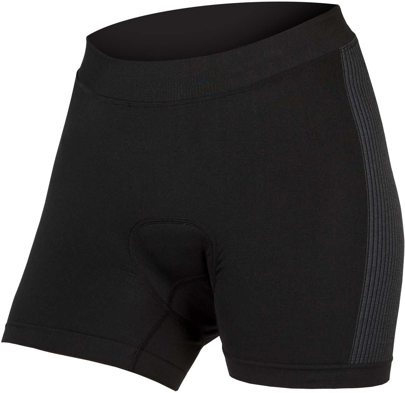 Endura Womens Engineered Padded Boxer Shorts - Black