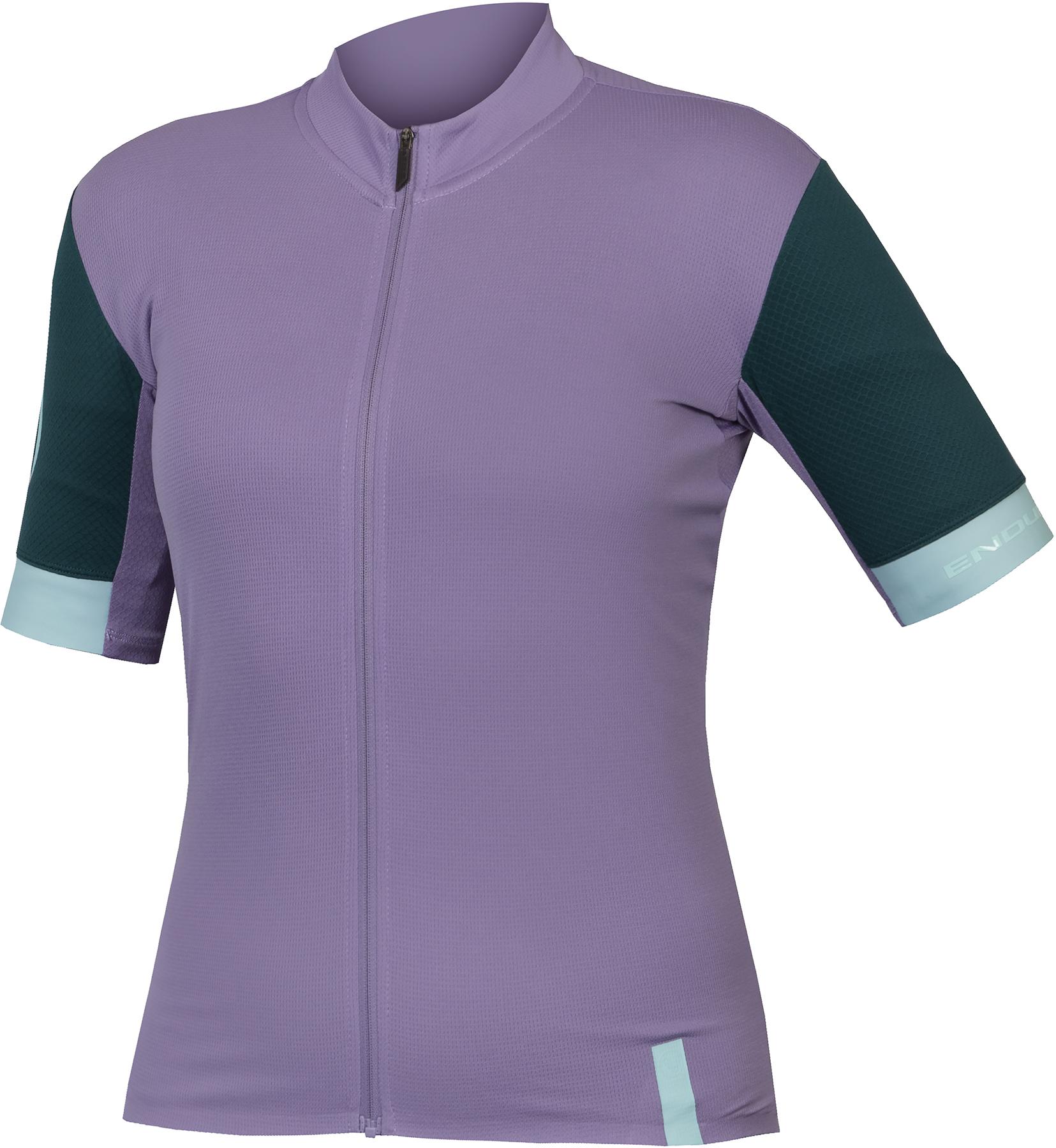 Endura Womens Fs260 Short Sleeve Cycling Jersey - Violet