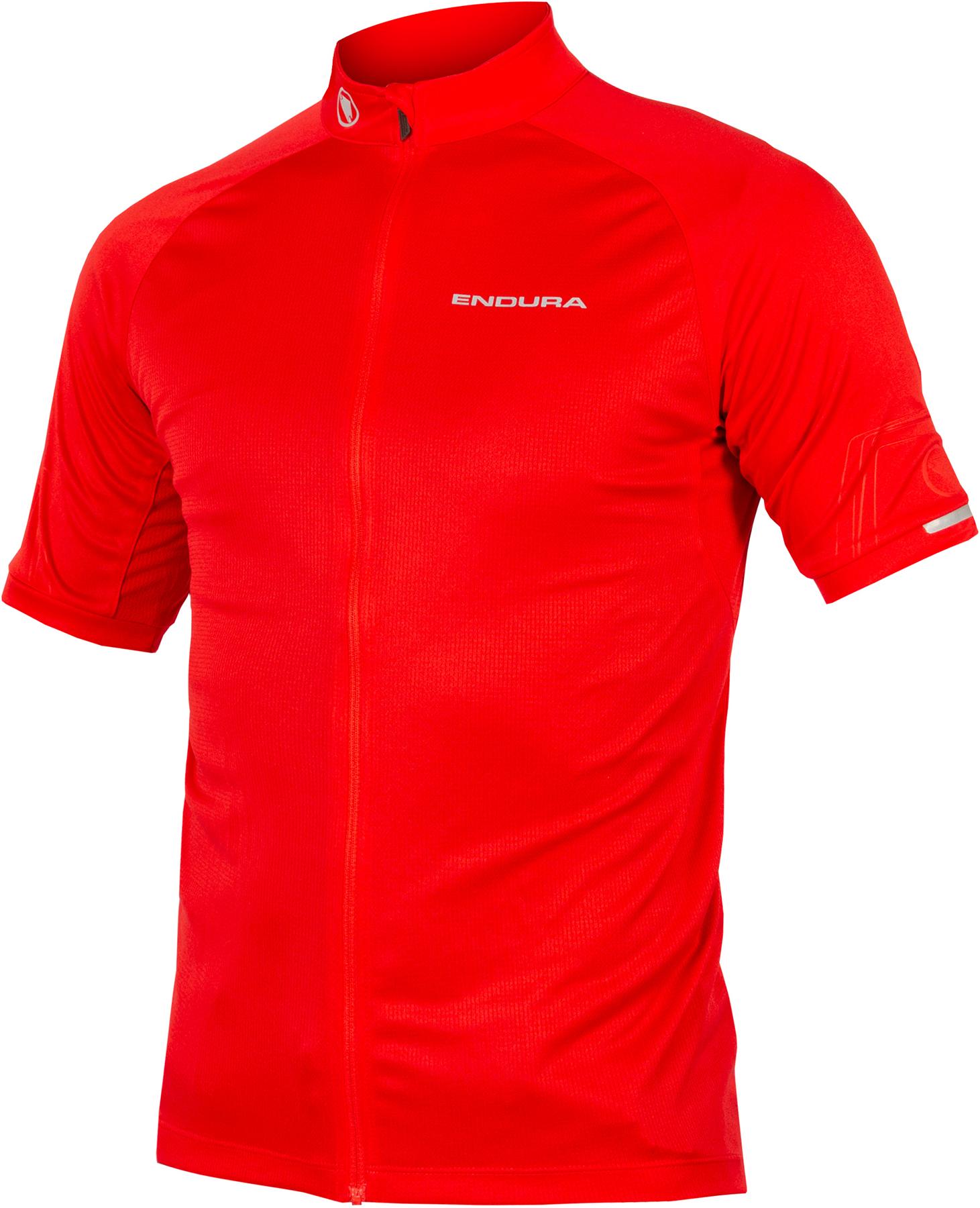 Endura Xtract Ii  Short Sleeve Cycling Jersey - Red