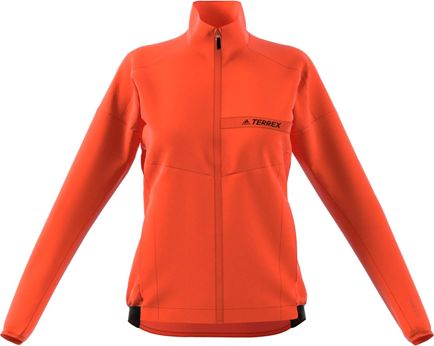 Adidas Terrex Womens Multi Wind Jacket - Semi Impact Orange