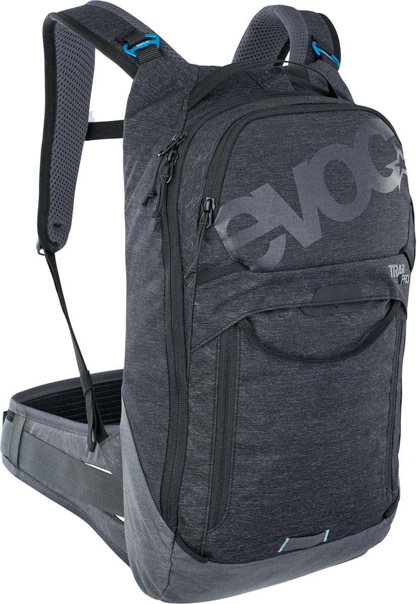Evoc Trail Pro 10 Backpack - Black/carbon Grey