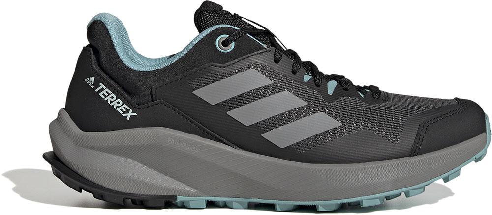 Adidas Terrex Womens Trailrider Trail Running Shoes - Core Black/grey Three/mint Ton