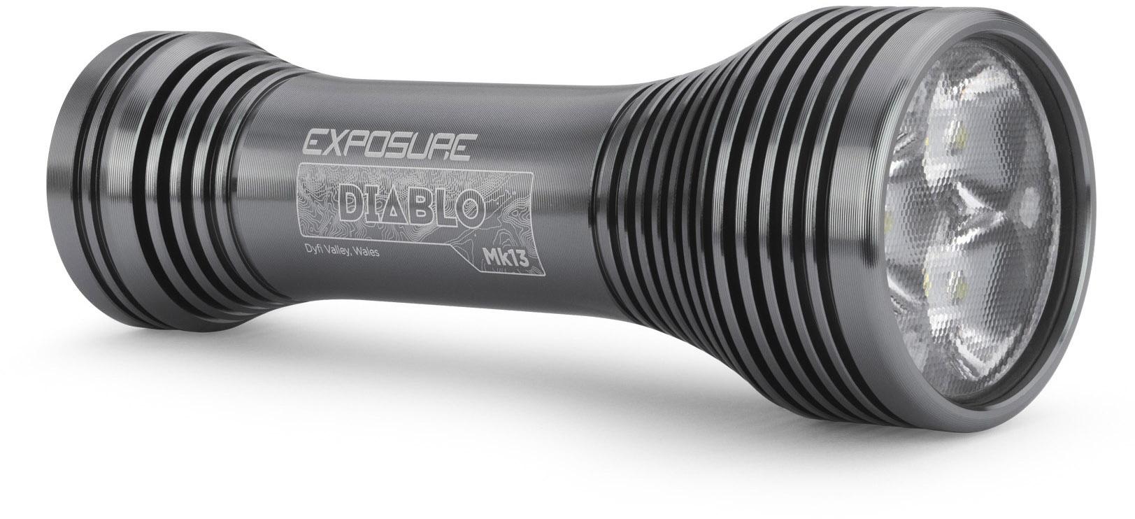 Exposure Diablo Mk13 Front Light - Gun Metal Black