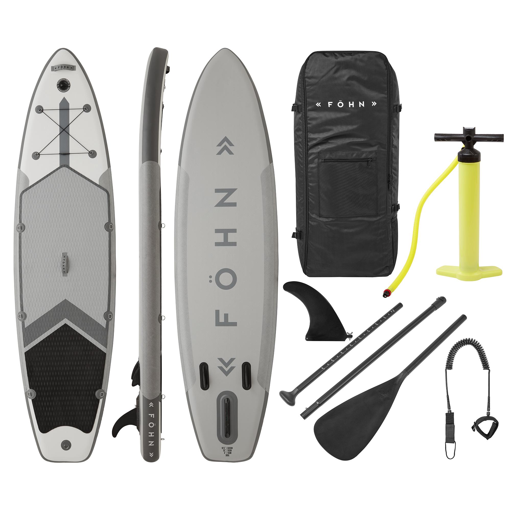 Fhn Fusion 106 Stand Up Paddle Board Package - Grey