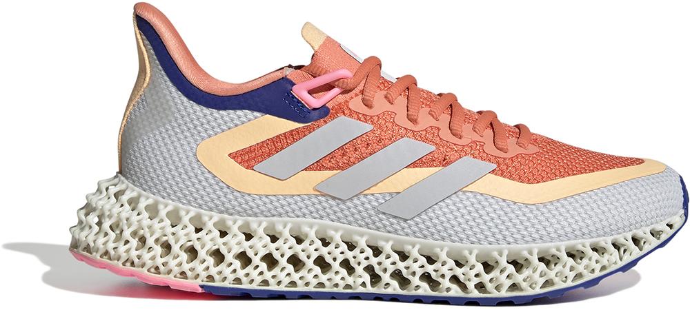 Adidas Womens 4dfwd 2 Running Shoes - Coral Fusion/ftwr White/acid Orange