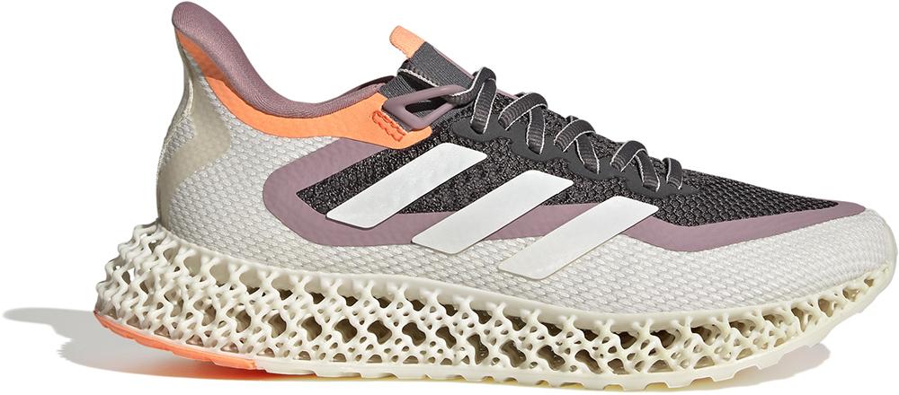 Adidas Womens 4dfwd 2 Running Shoes - Grey Five/zero Met/beam Orange