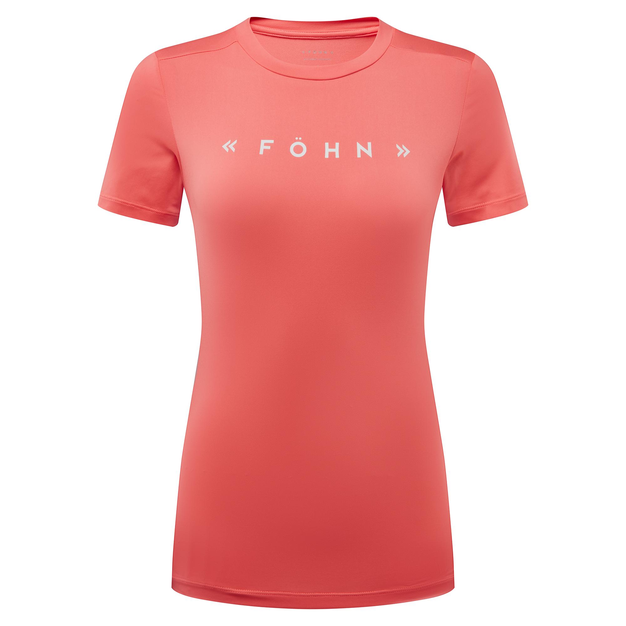Fhn Womens Short Sleeve Rash Vest - Upf50 - Pink