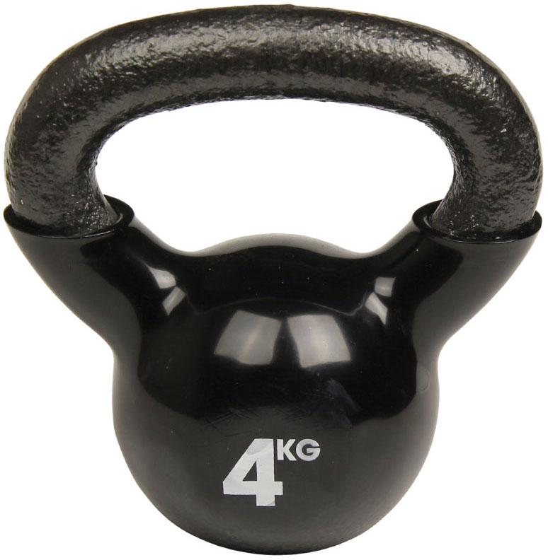 Fitness-mad Kettlebell (4kg) - Black
