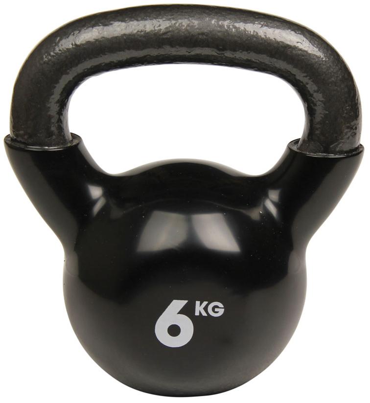 Fitness-mad Kettlebell (6kg) - Black