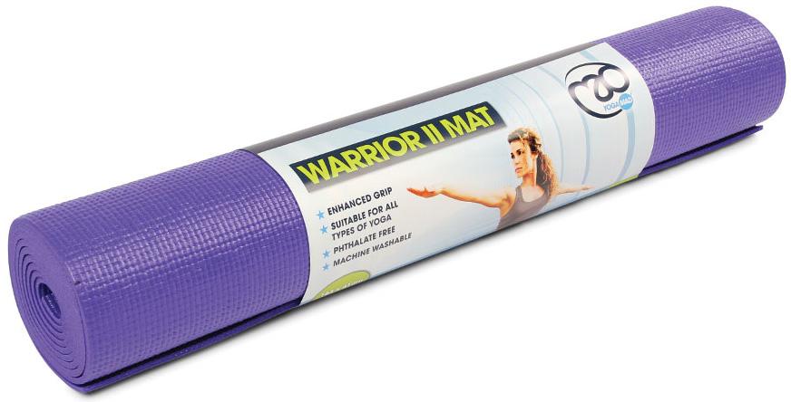 Fitness-mad Warrior Yoga Mat (4mm) - Purple