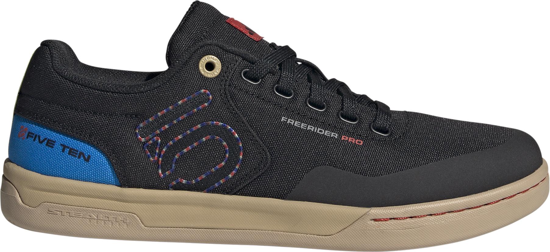 Five Ten Freerider Pro Canvas Cycle Shoes - Core Black/carbon/red