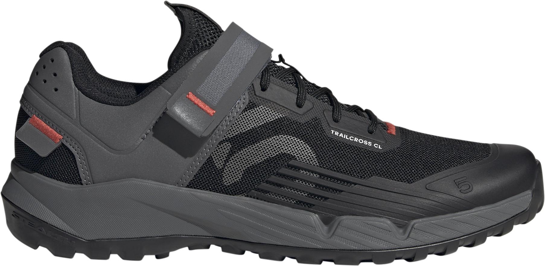 Five Ten Trailcross Cli Clip-in Cycle Shoes - Core Black/grey Three/red