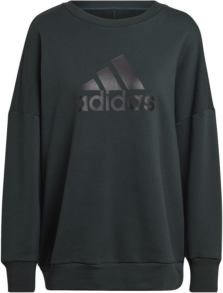 Adidas Womens Future Icons Bos Crew Sweatshirt - Shadow Green
