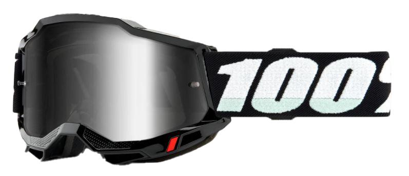 100% Accuri 2 Goggles Mirror Lens - Black