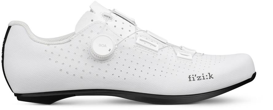 Fizik Tempo Decos Carbon Road Shoes - White/black
