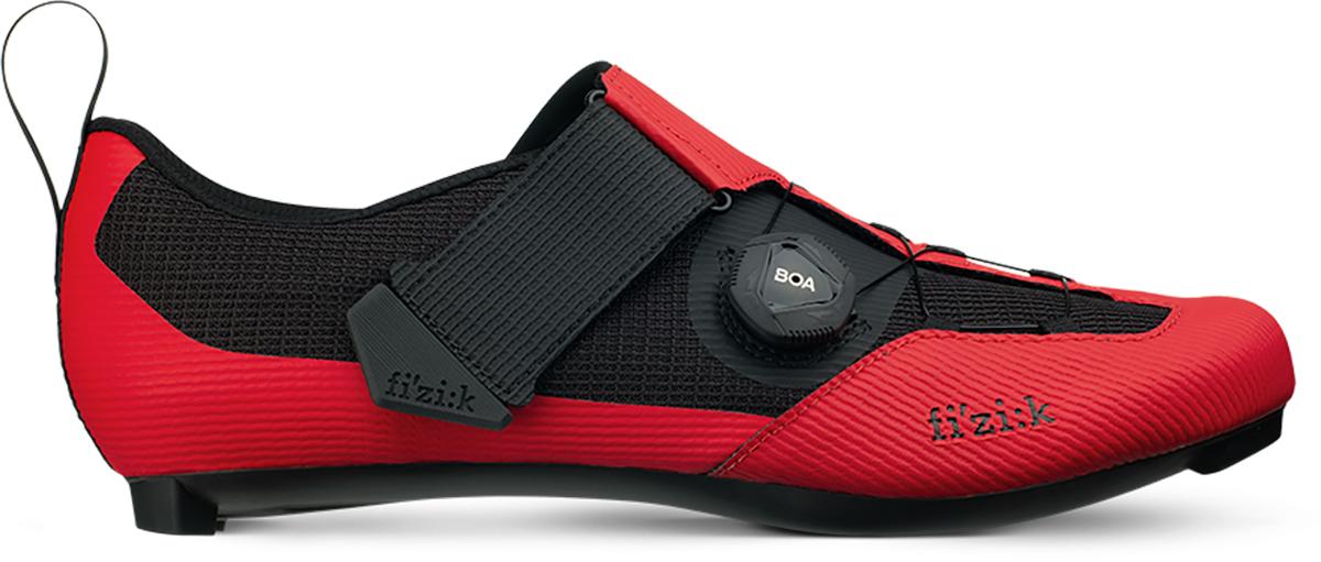 Fizik Transiro R3 Infinito Tri Shoes - Red/black