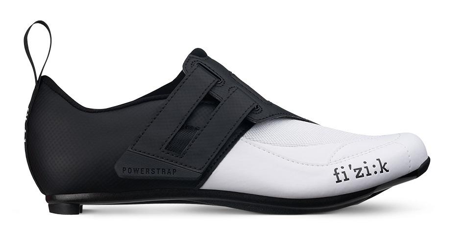 Fizik Transiro R4 Powerstrap Tri Shoes - Black/white