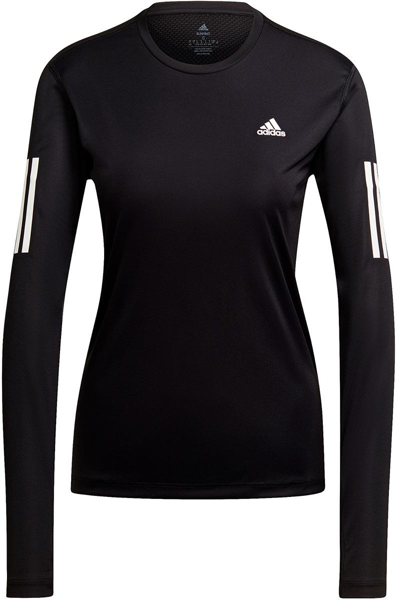 Adidas Womens Own The Run Long Sleeve Tee - Black