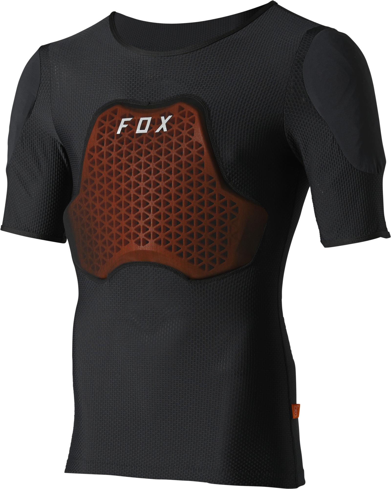 Fox Racing Baseframe Pro Short Sleeved Body Protector - Black