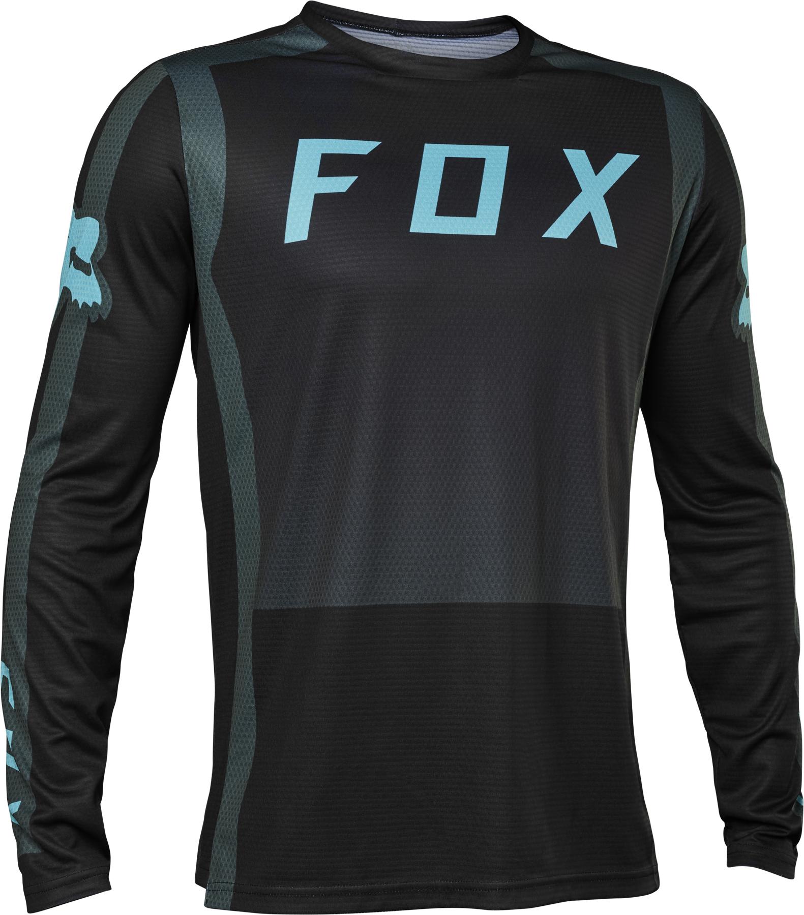 Fox Racing Defend Long Sleeve Jersey (race) - Green