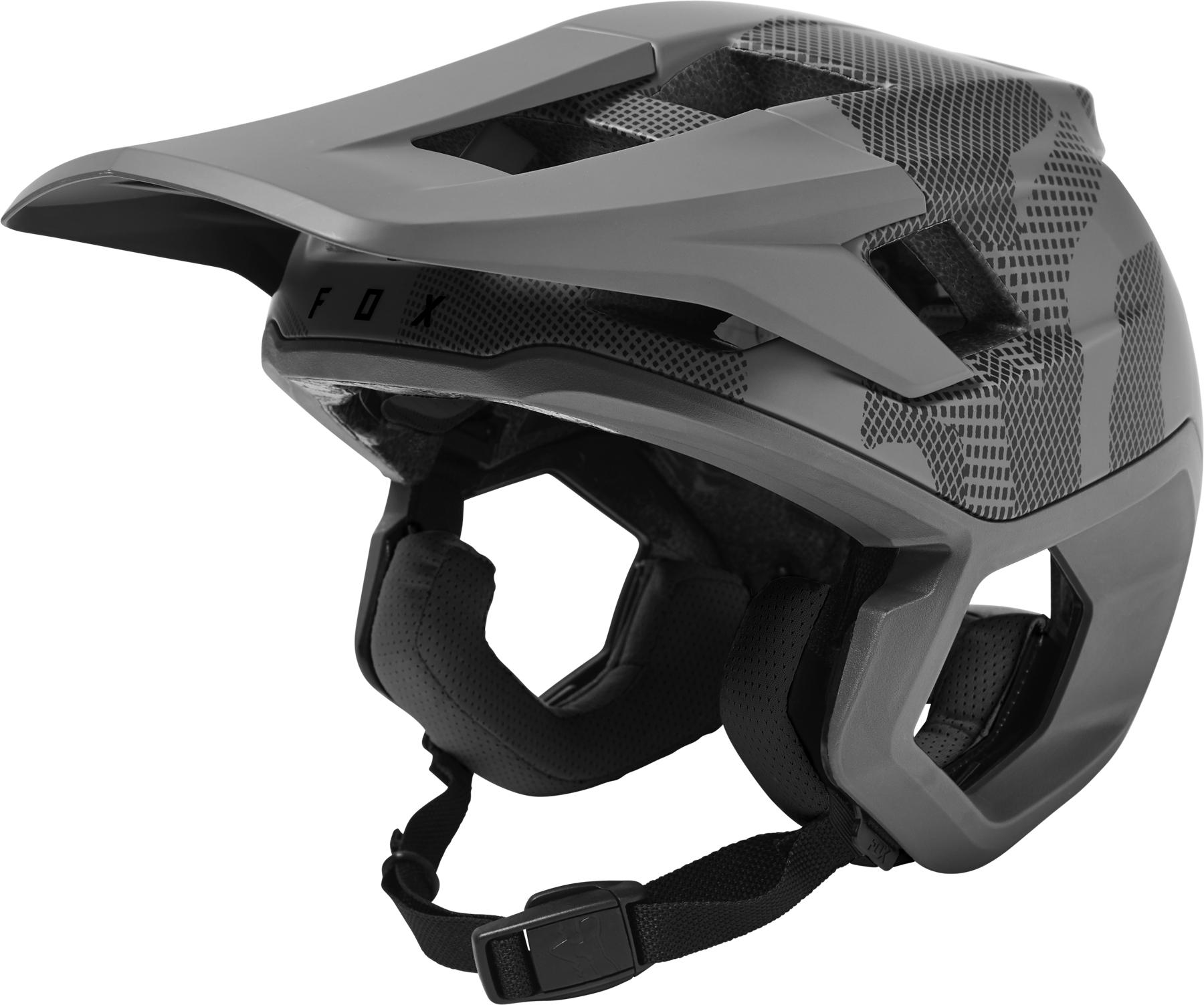 Fox Racing Dropframe Pro Mtb Helmet - Grey Camo
