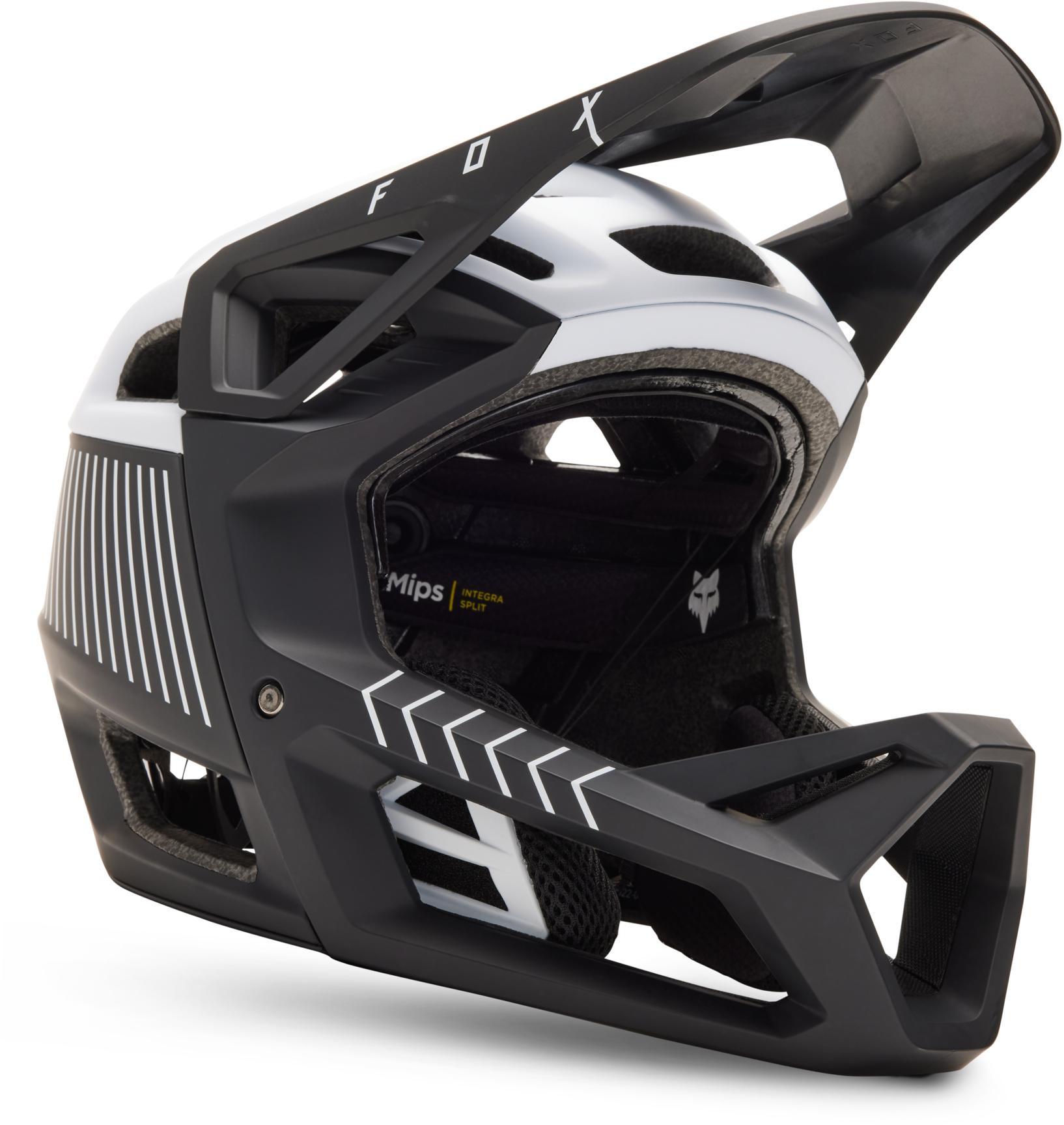 Fox Racing Proframe Rs Full Face Mtb Helmet - Black/white